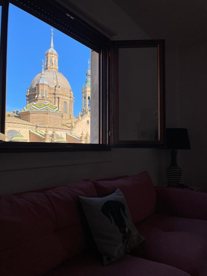 Apartament Az El Balcon A La Basilica II - Vistas Inmejorables A La Basilica Del Pilar! Saragossa Zewnętrze zdjęcie